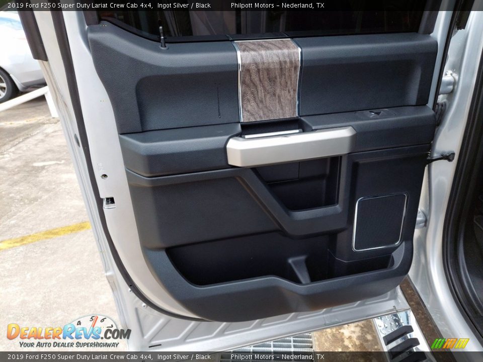 2019 Ford F250 Super Duty Lariat Crew Cab 4x4 Ingot Silver / Black Photo #24