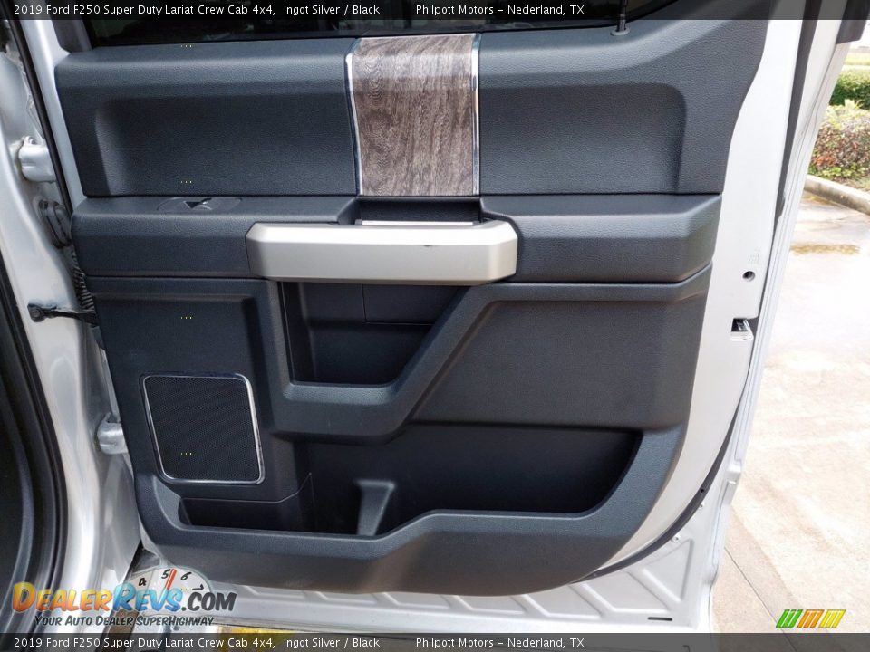 2019 Ford F250 Super Duty Lariat Crew Cab 4x4 Ingot Silver / Black Photo #26