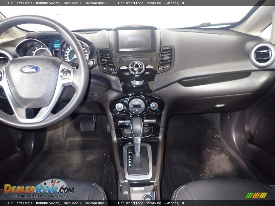 Dashboard of 2015 Ford Fiesta Titanium Sedan Photo #26