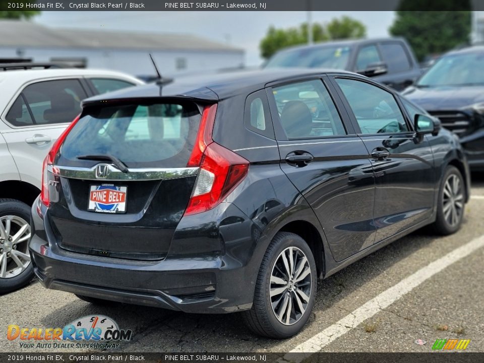 2019 Honda Fit EX Crystal Black Pearl / Black Photo #4