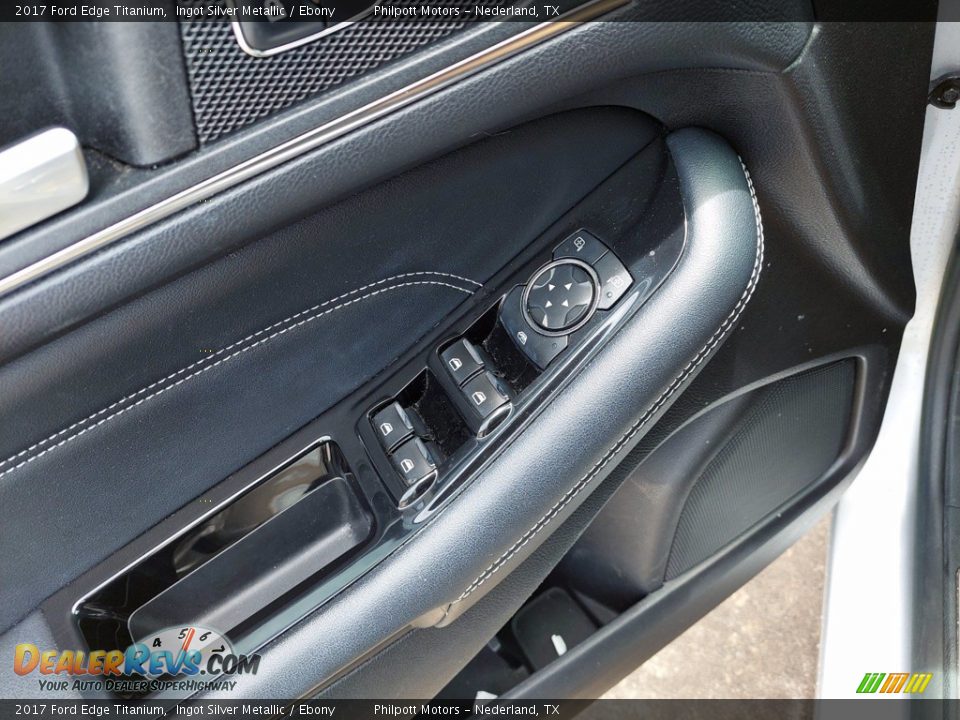 Door Panel of 2017 Ford Edge Titanium Photo #14
