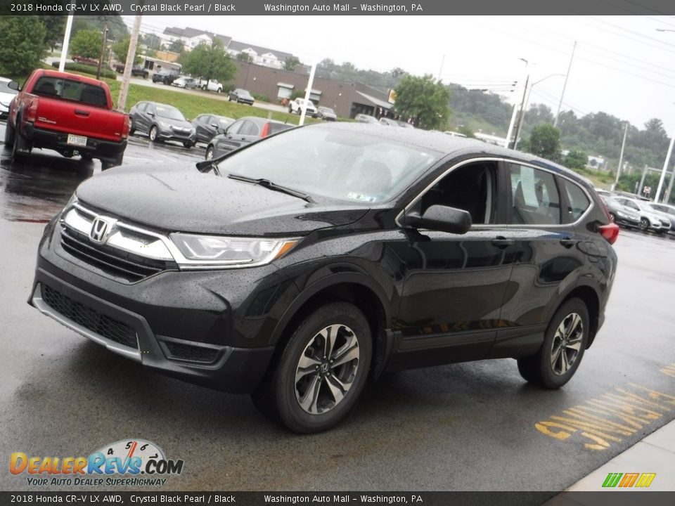 2018 Honda CR-V LX AWD Crystal Black Pearl / Black Photo #5