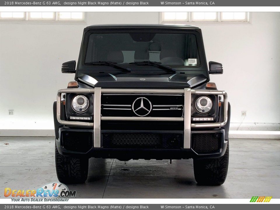 2018 Mercedes-Benz G 63 AMG designo Night Black Magno (Matte) / designo Black Photo #2