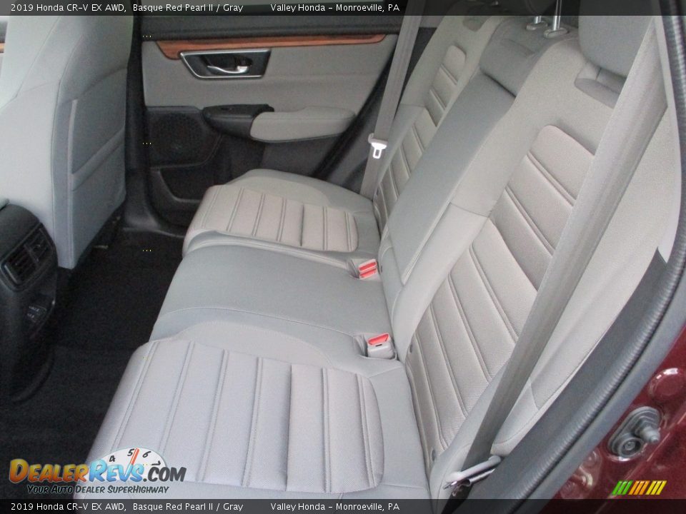 2019 Honda CR-V EX AWD Basque Red Pearl II / Gray Photo #14