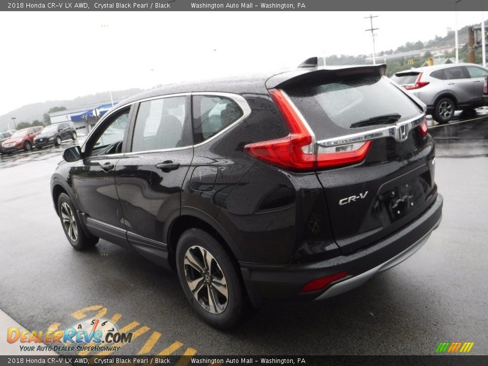 2018 Honda CR-V LX AWD Crystal Black Pearl / Black Photo #7