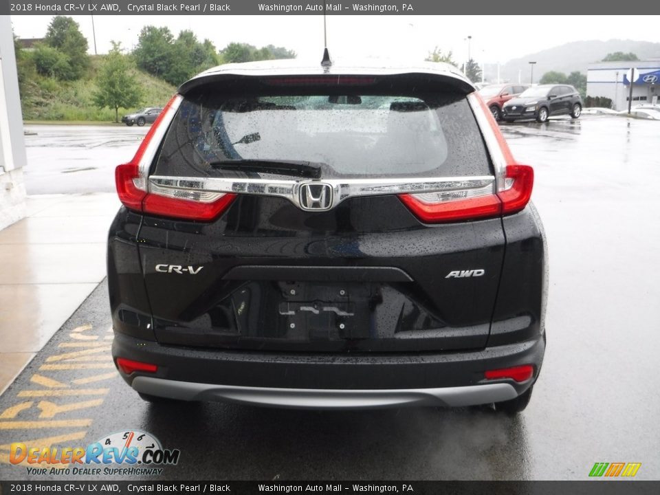 2018 Honda CR-V LX AWD Crystal Black Pearl / Black Photo #8