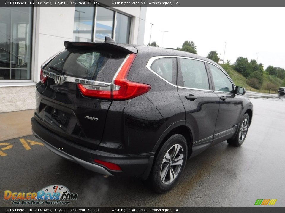 2018 Honda CR-V LX AWD Crystal Black Pearl / Black Photo #9