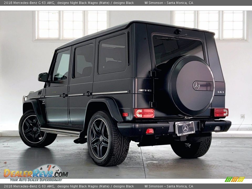 2018 Mercedes-Benz G 63 AMG designo Night Black Magno (Matte) / designo Black Photo #10