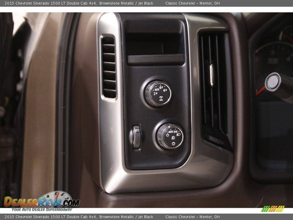 2015 Chevrolet Silverado 1500 LT Double Cab 4x4 Brownstone Metallic / Jet Black Photo #6