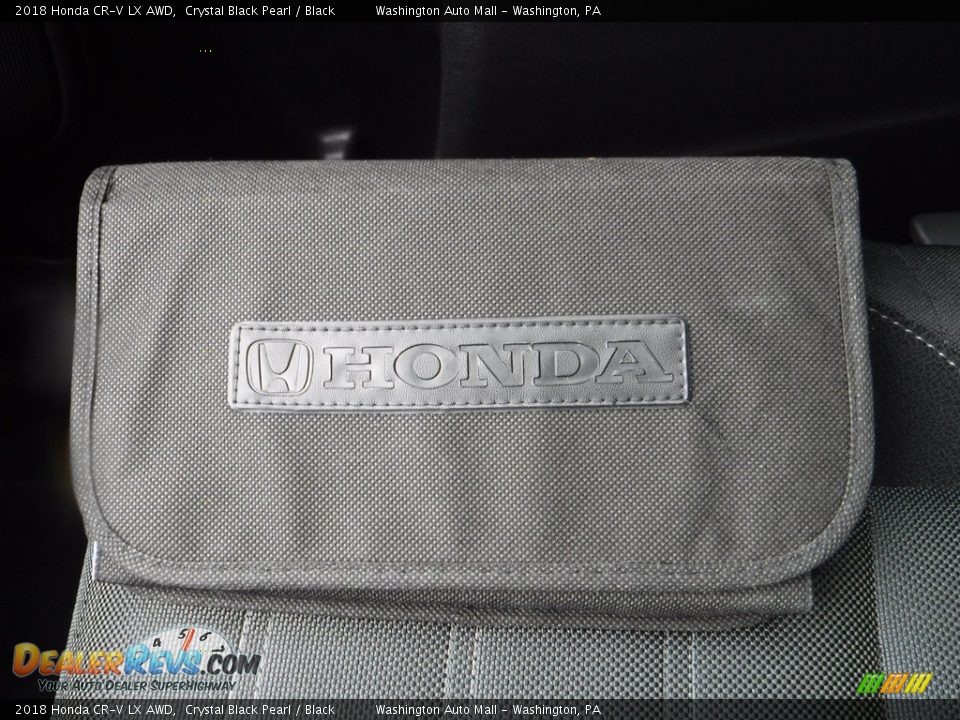 2018 Honda CR-V LX AWD Crystal Black Pearl / Black Photo #24