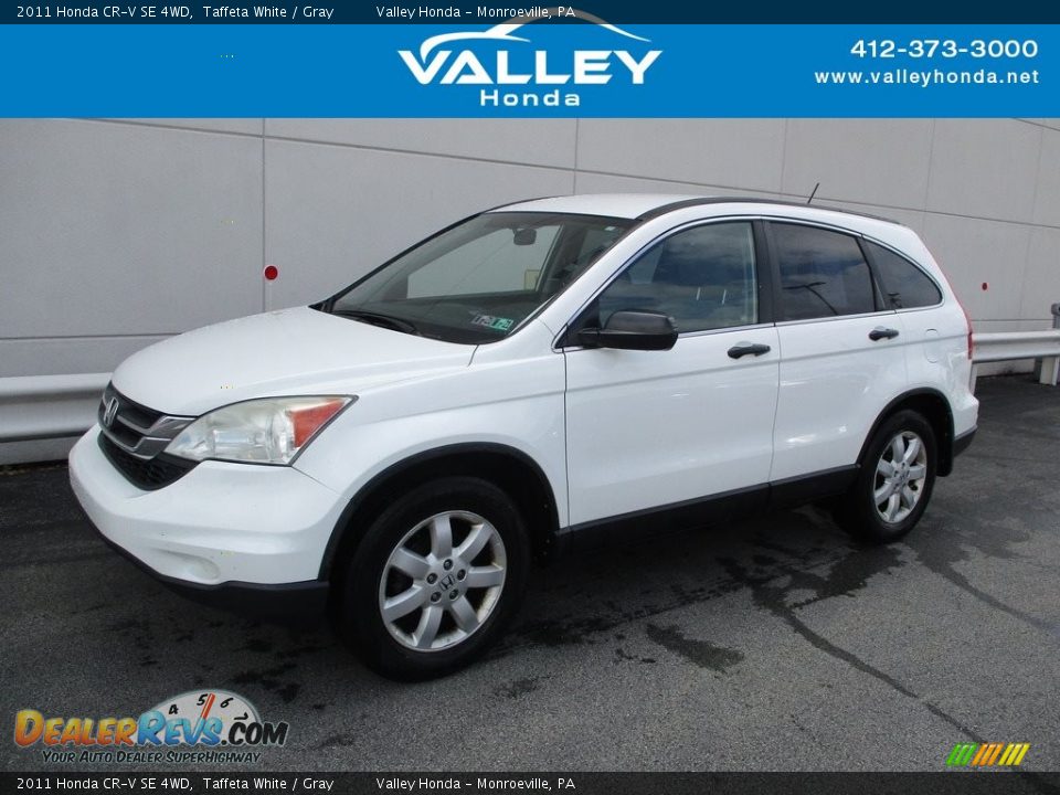 2011 Honda CR-V SE 4WD Taffeta White / Gray Photo #1