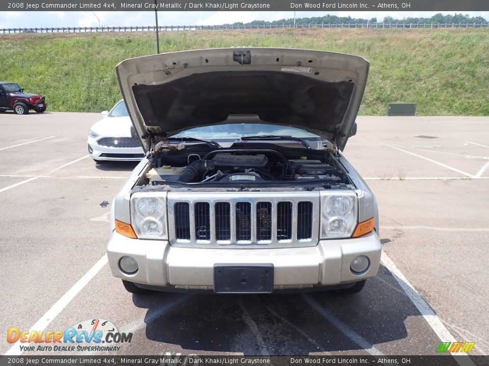2008 Jeep Commander Limited 4x4 Mineral Gray Metallic / Dark Khaki/Light Graystone Photo #5