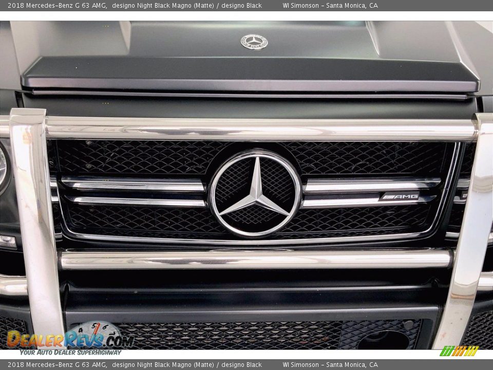 2018 Mercedes-Benz G 63 AMG designo Night Black Magno (Matte) / designo Black Photo #30