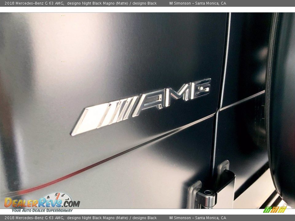 2018 Mercedes-Benz G 63 AMG designo Night Black Magno (Matte) / designo Black Photo #31