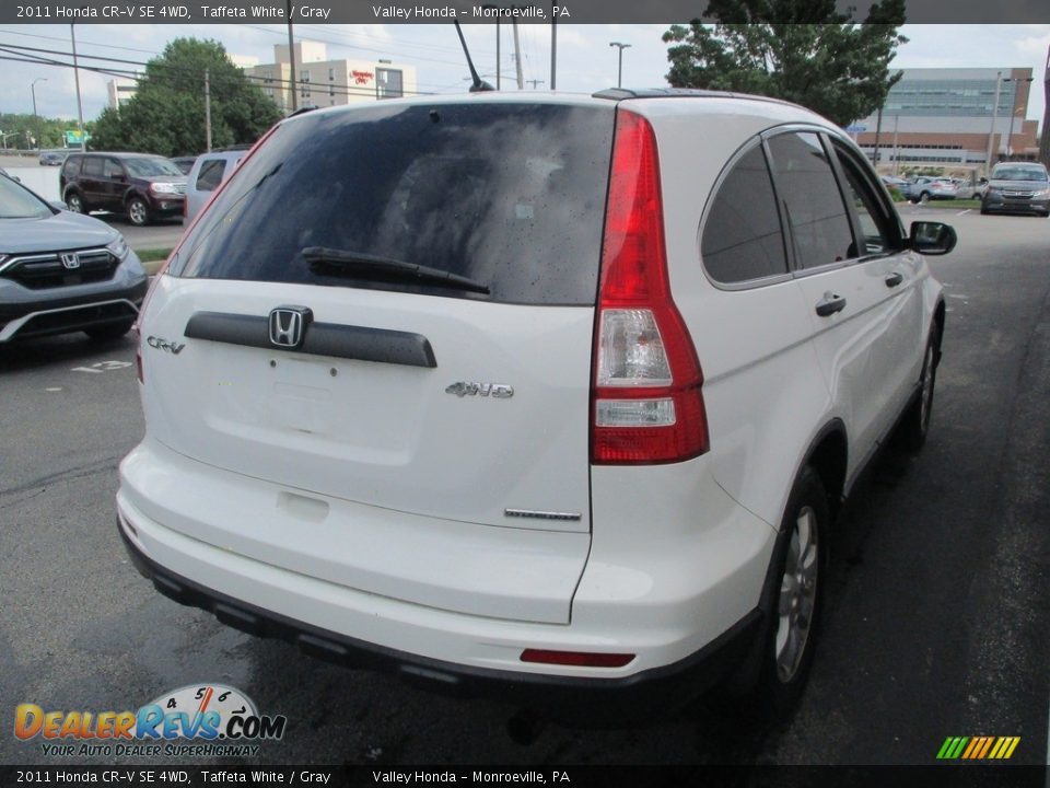 2011 Honda CR-V SE 4WD Taffeta White / Gray Photo #5