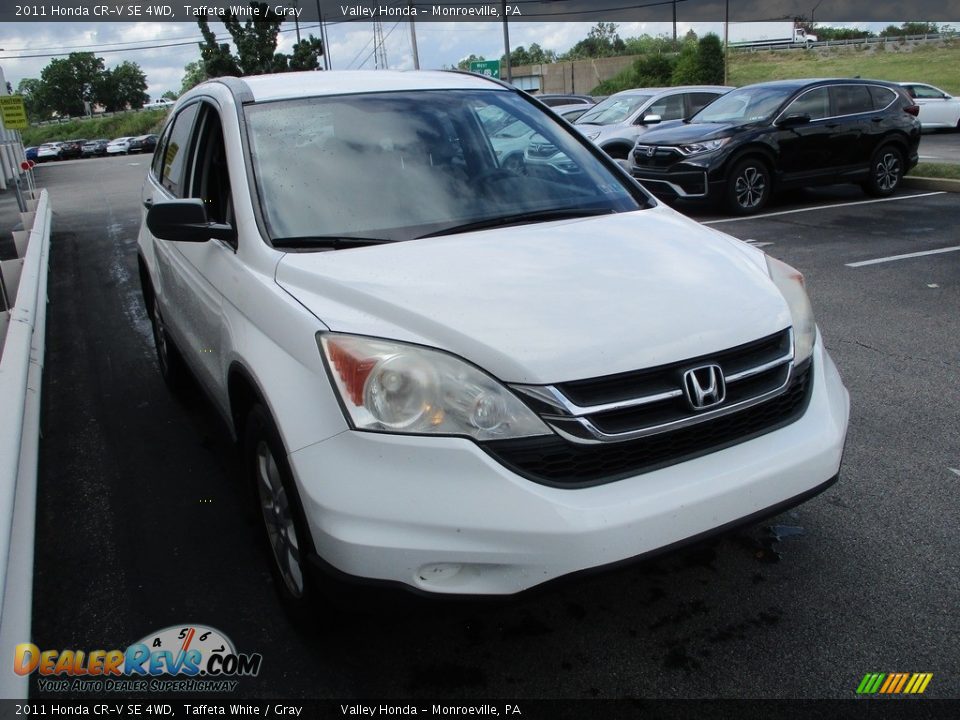 2011 Honda CR-V SE 4WD Taffeta White / Gray Photo #8