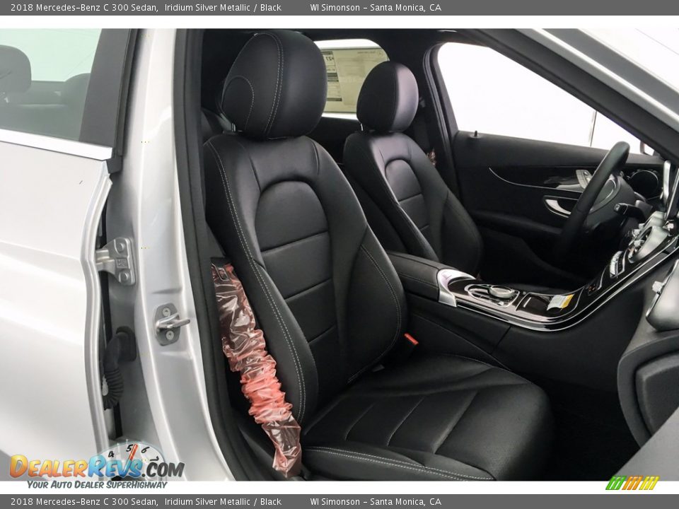 2018 Mercedes-Benz C 300 Sedan Iridium Silver Metallic / Black Photo #2