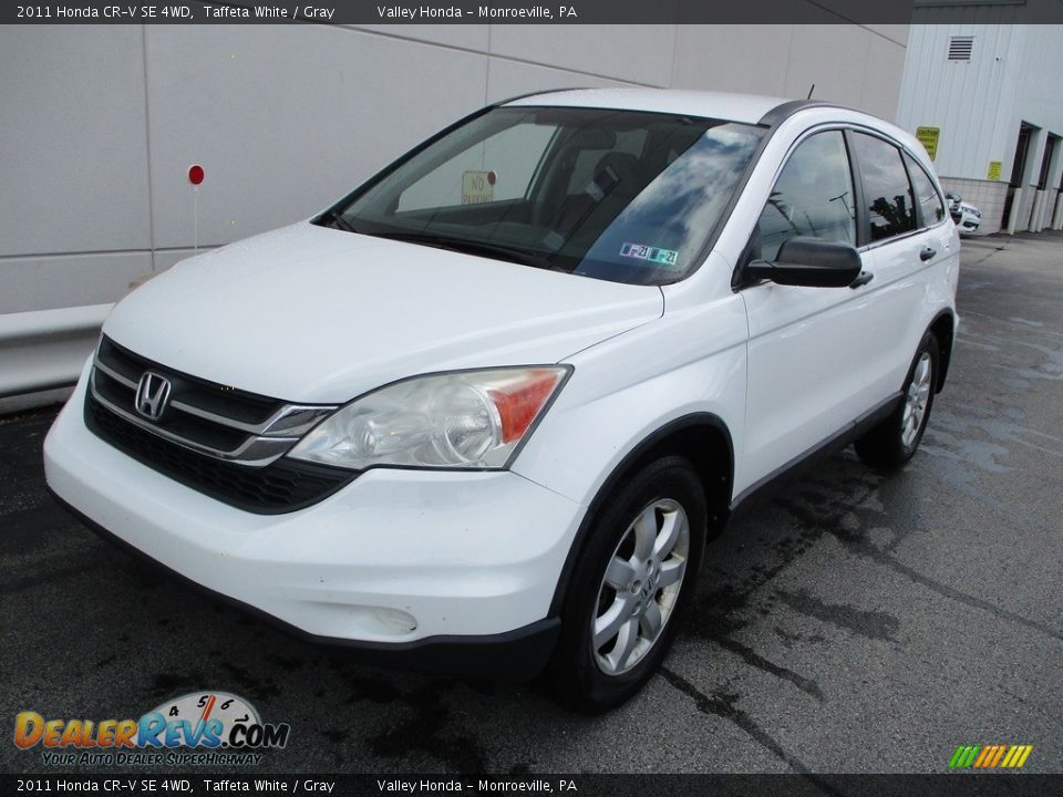 2011 Honda CR-V SE 4WD Taffeta White / Gray Photo #10