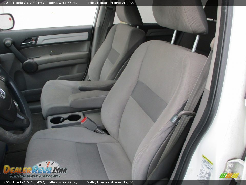 2011 Honda CR-V SE 4WD Taffeta White / Gray Photo #12