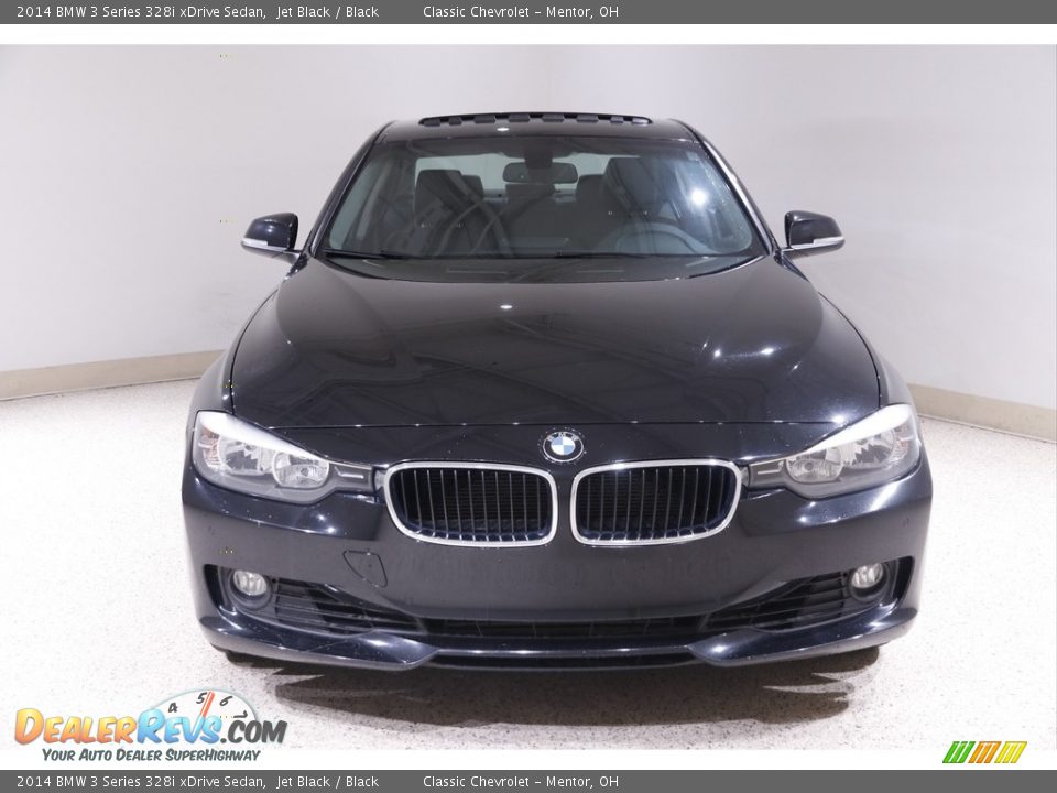 2014 BMW 3 Series 328i xDrive Sedan Jet Black / Black Photo #2