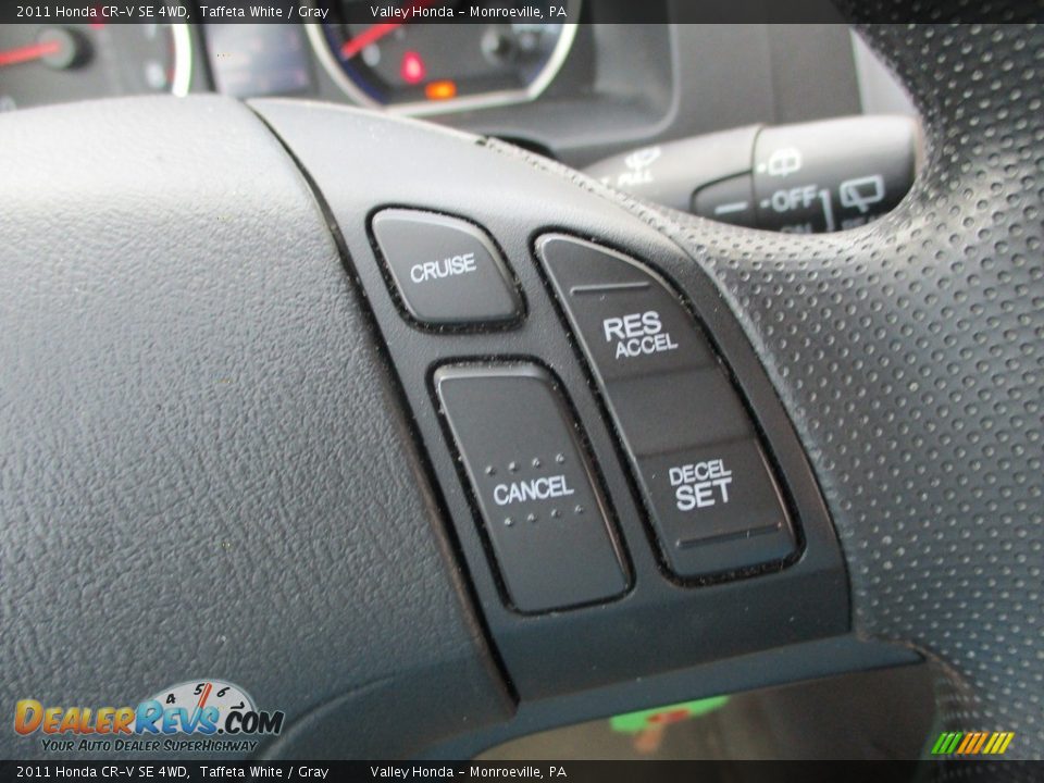 2011 Honda CR-V SE 4WD Taffeta White / Gray Photo #17