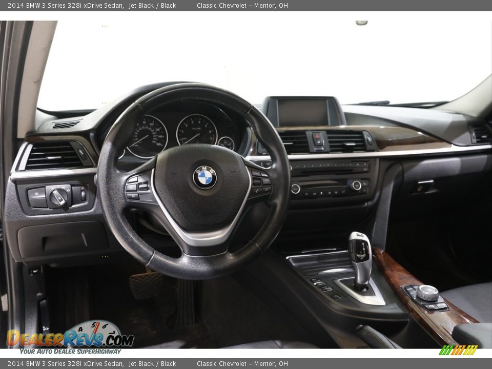 2014 BMW 3 Series 328i xDrive Sedan Jet Black / Black Photo #6