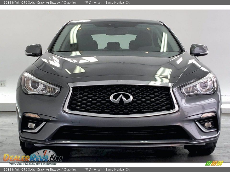 2018 Infiniti Q50 3.0t Graphite Shadow / Graphite Photo #2