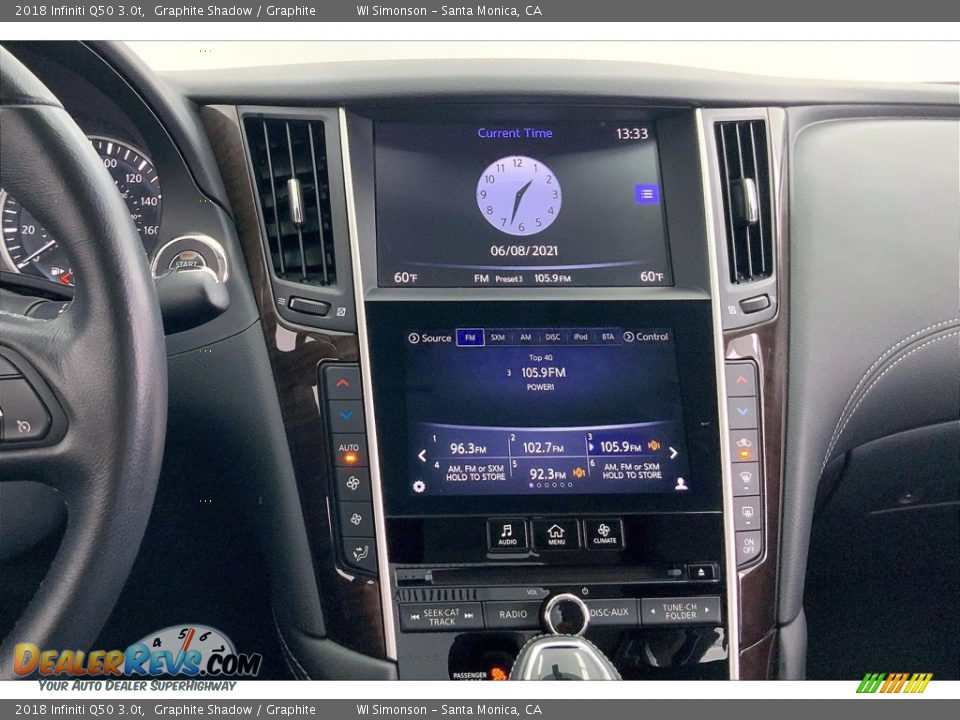 Controls of 2018 Infiniti Q50 3.0t Photo #5