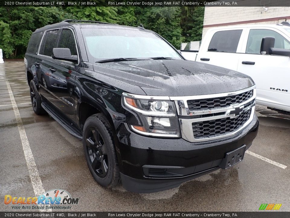 2020 Chevrolet Suburban LT 4WD Black / Jet Black Photo #2