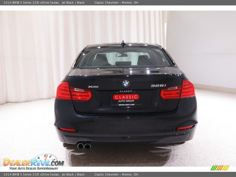 2014 BMW 3 Series 328i xDrive Sedan Jet Black / Black Photo #17