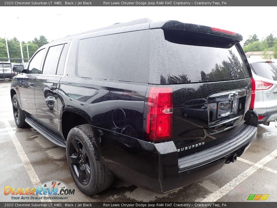 2020 Chevrolet Suburban LT 4WD Black / Jet Black Photo #4