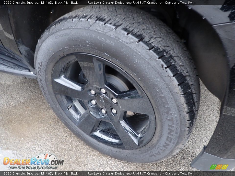 2020 Chevrolet Suburban LT 4WD Black / Jet Black Photo #5