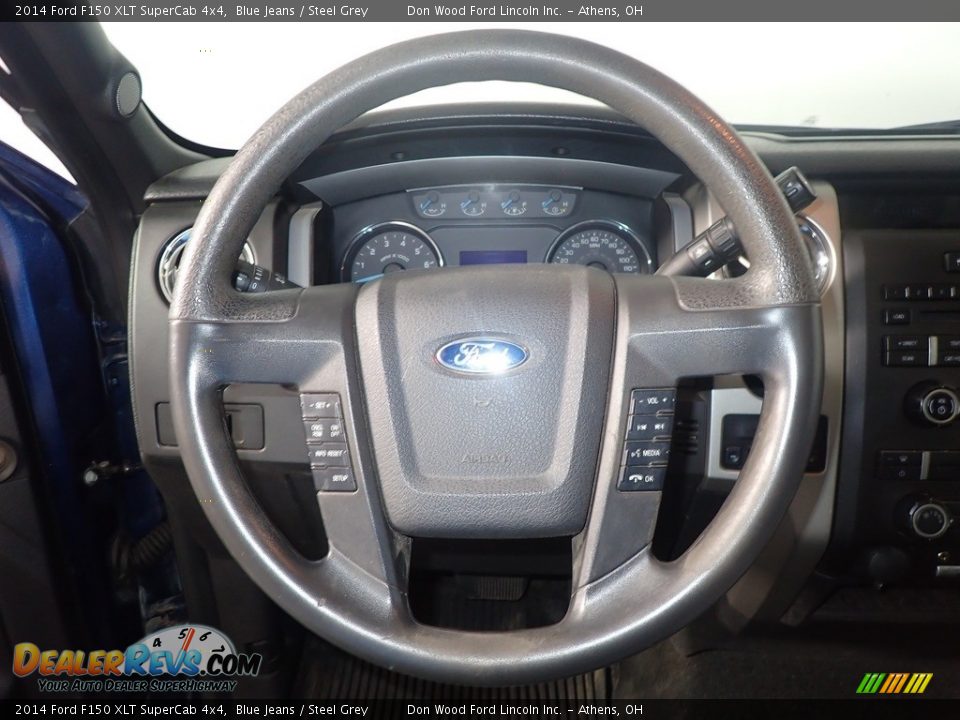 2014 Ford F150 XLT SuperCab 4x4 Steering Wheel Photo #24