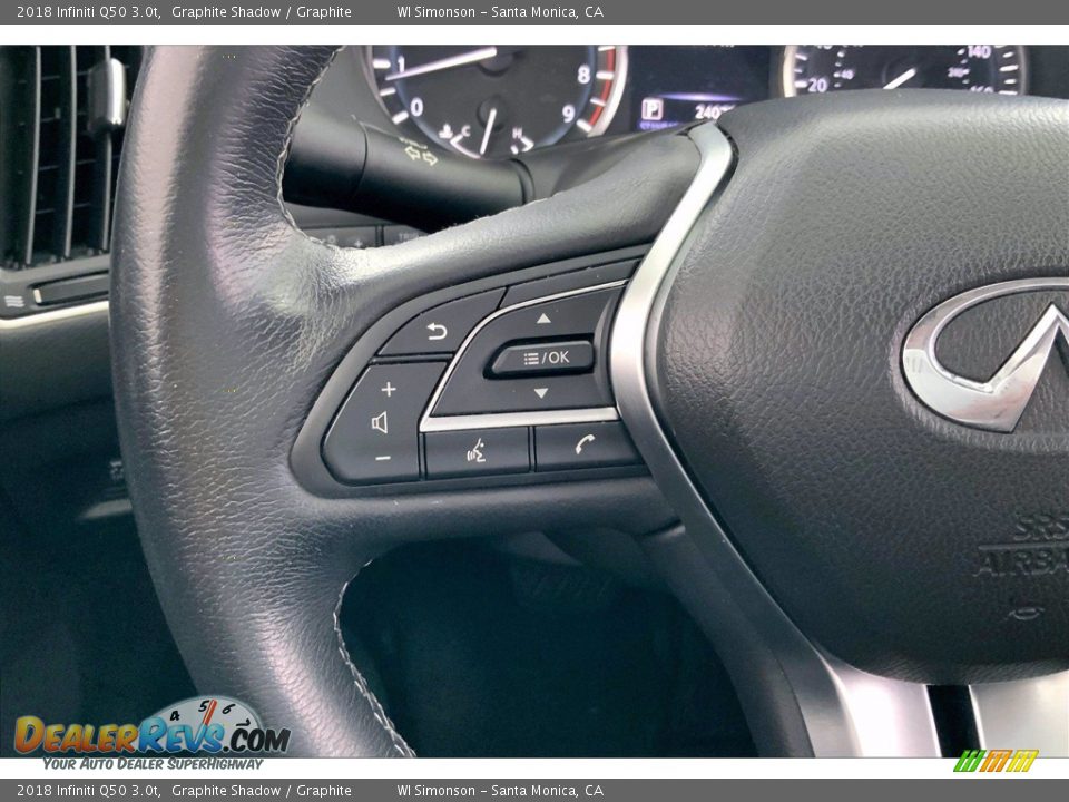 2018 Infiniti Q50 3.0t Steering Wheel Photo #21