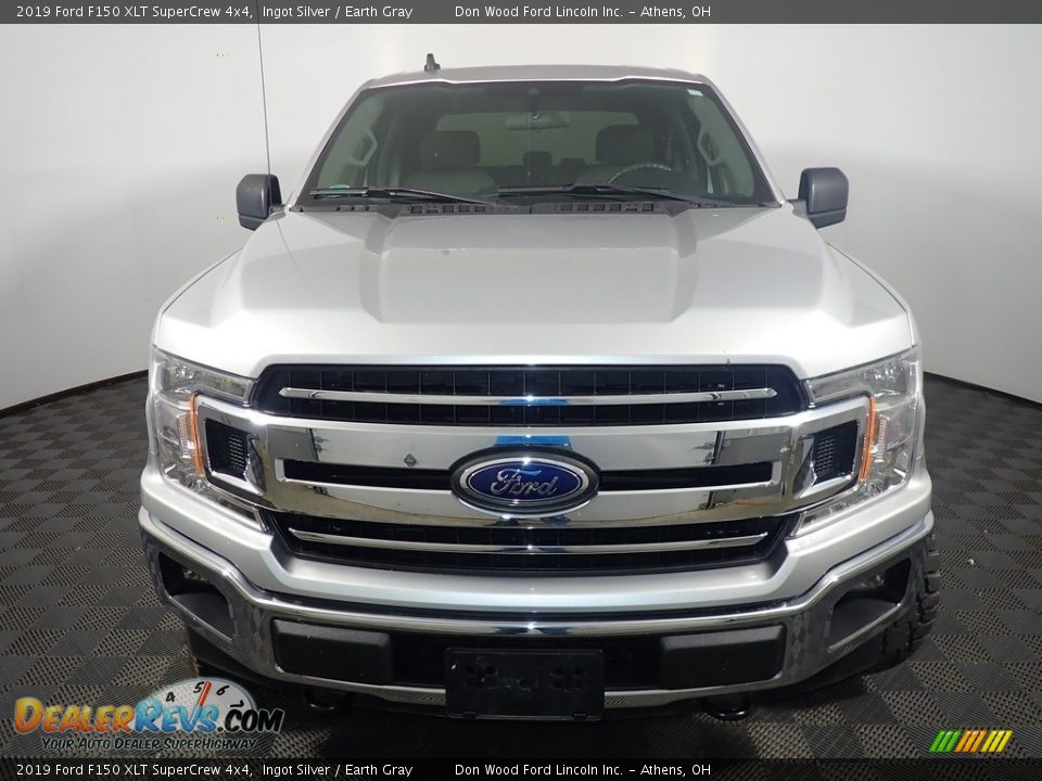 2019 Ford F150 XLT SuperCrew 4x4 Ingot Silver / Earth Gray Photo #5