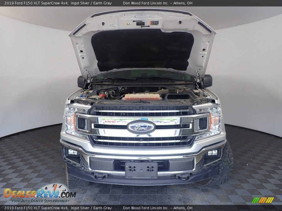 2019 Ford F150 XLT SuperCrew 4x4 Ingot Silver / Earth Gray Photo #6