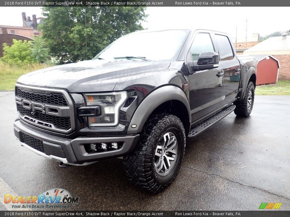 Shadow Black 2018 Ford F150 SVT Raptor SuperCrew 4x4 Photo #5