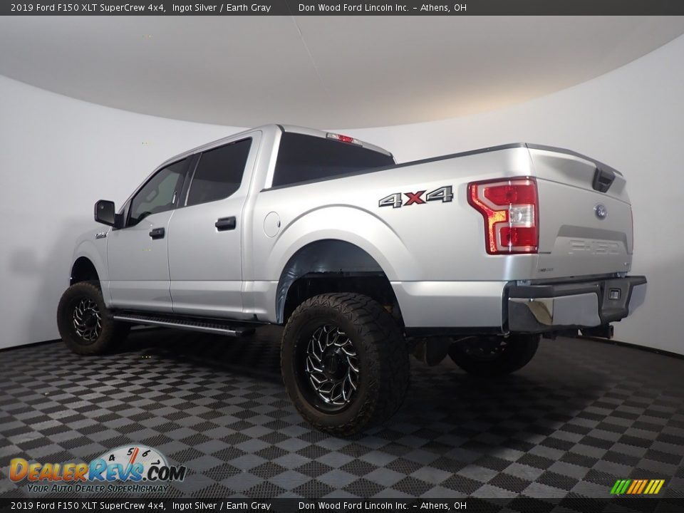 2019 Ford F150 XLT SuperCrew 4x4 Ingot Silver / Earth Gray Photo #11