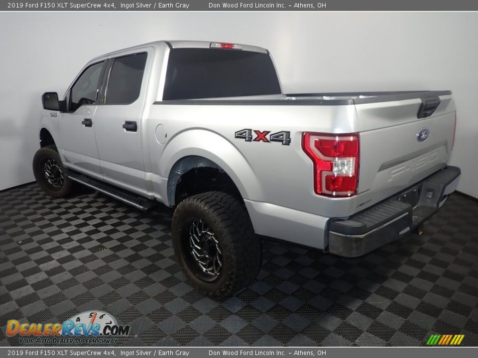 2019 Ford F150 XLT SuperCrew 4x4 Ingot Silver / Earth Gray Photo #12