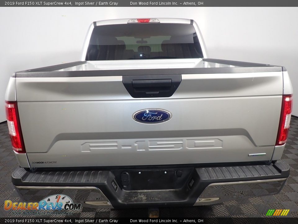 2019 Ford F150 XLT SuperCrew 4x4 Ingot Silver / Earth Gray Photo #13