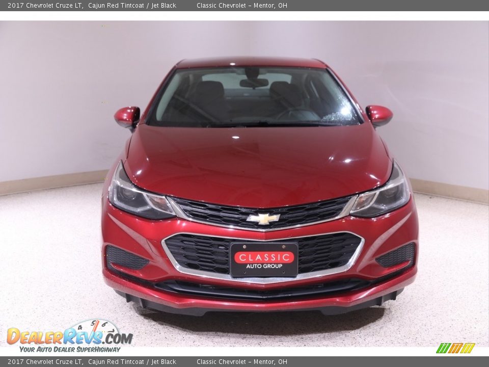 2017 Chevrolet Cruze LT Cajun Red Tintcoat / Jet Black Photo #2