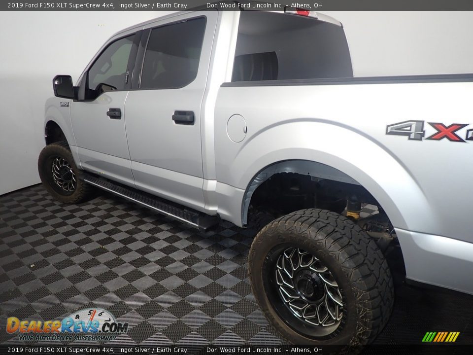 2019 Ford F150 XLT SuperCrew 4x4 Ingot Silver / Earth Gray Photo #17