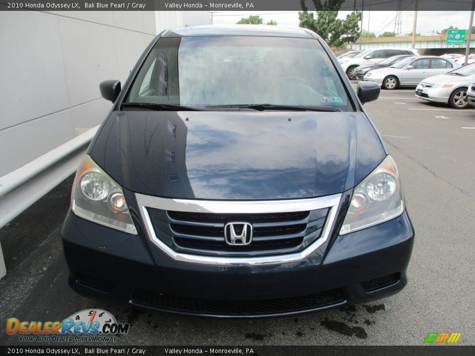 2010 Honda Odyssey LX Bali Blue Pearl / Gray Photo #8