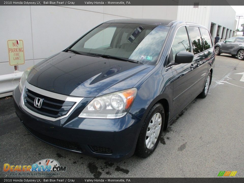 2010 Honda Odyssey LX Bali Blue Pearl / Gray Photo #9