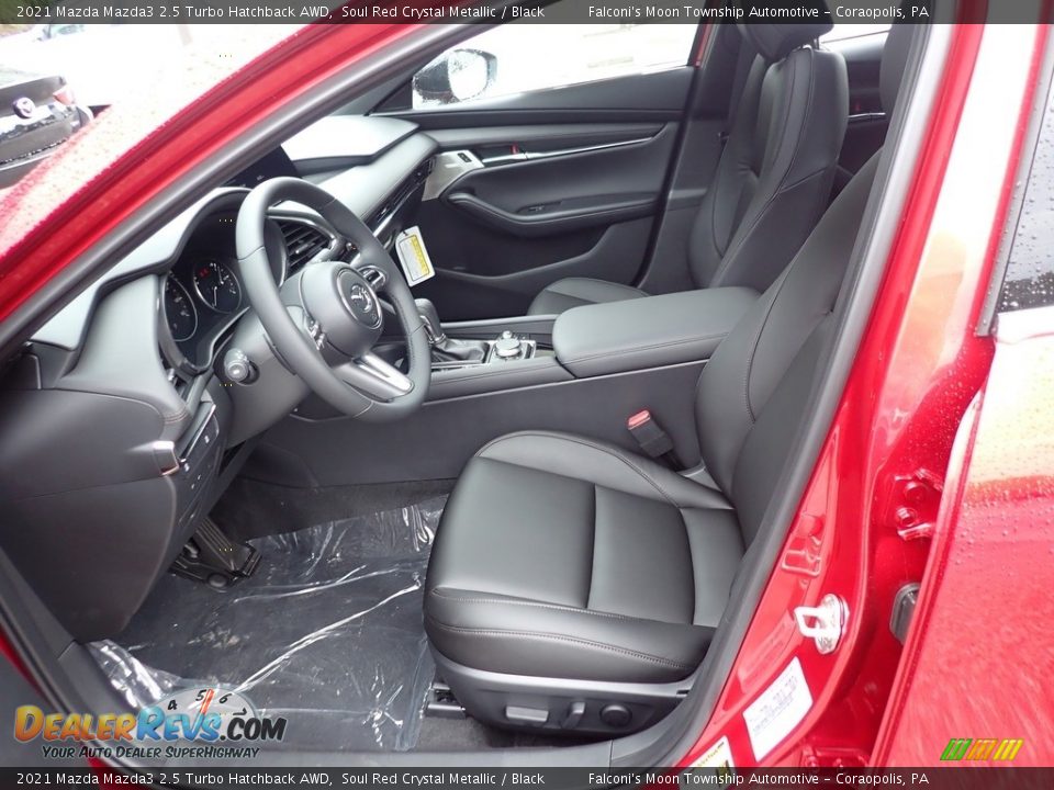 Front Seat of 2021 Mazda Mazda3 2.5 Turbo Hatchback AWD Photo #15