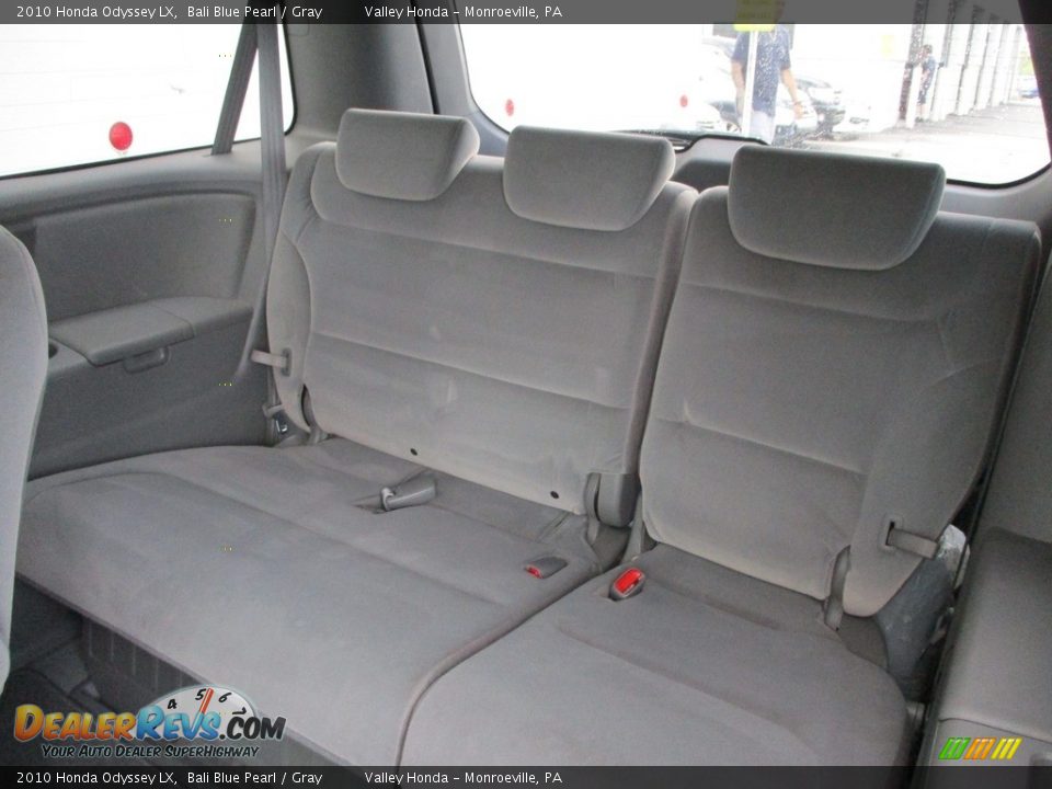 2010 Honda Odyssey LX Bali Blue Pearl / Gray Photo #14