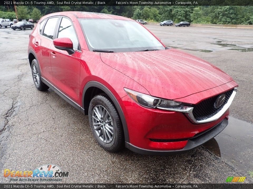 Front 3/4 View of 2021 Mazda CX-5 Touring AWD Photo #3