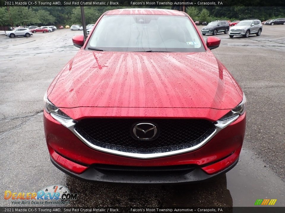 2021 Mazda CX-5 Touring AWD Soul Red Crystal Metallic / Black Photo #4