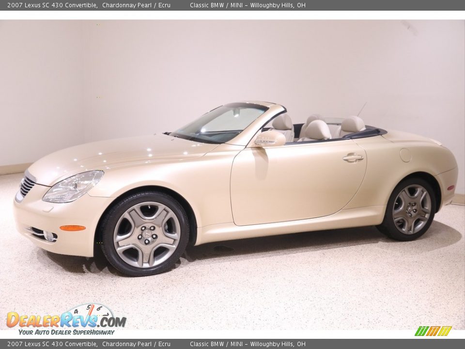 2007 Lexus SC 430 Convertible Chardonnay Pearl / Ecru Photo #4