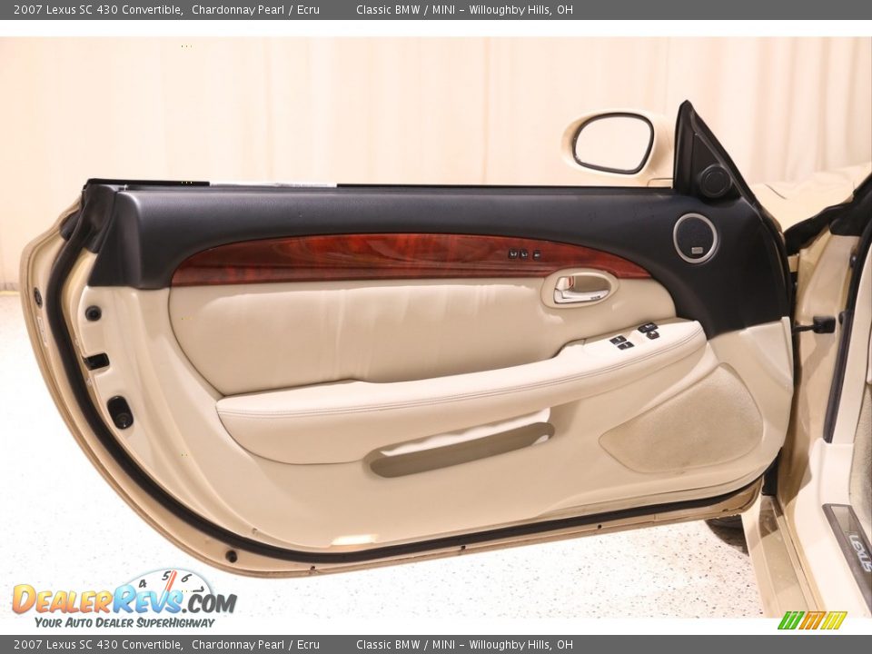 Door Panel of 2007 Lexus SC 430 Convertible Photo #5